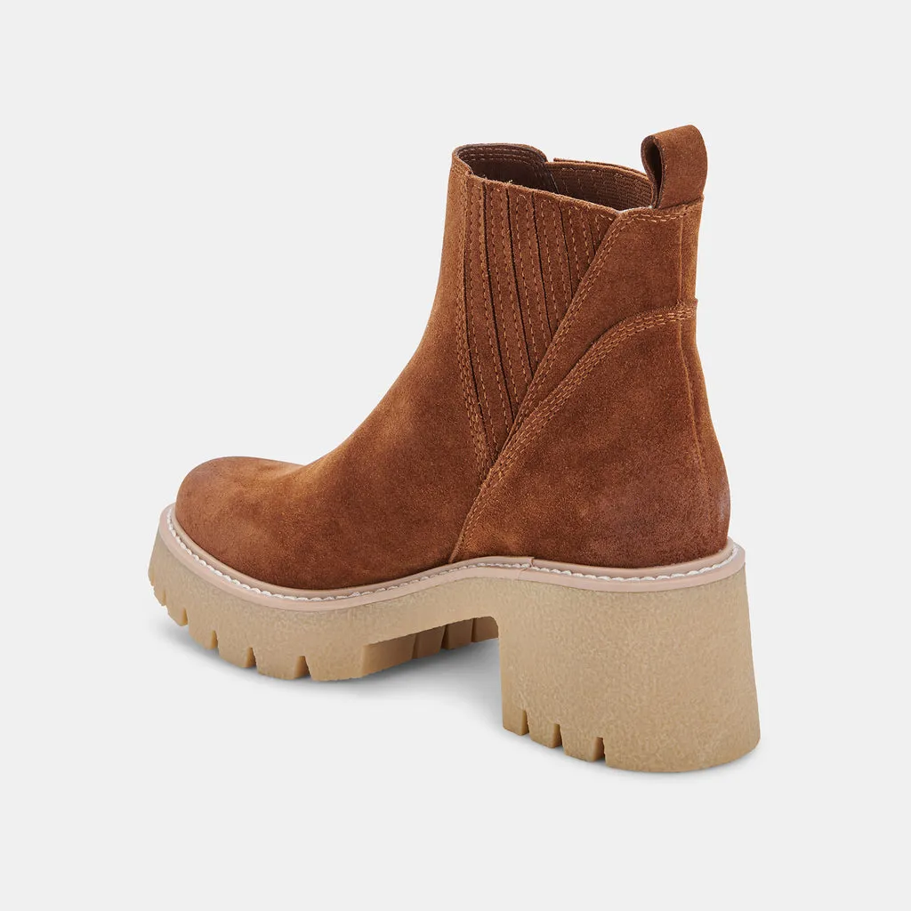 HARTE H2O BOOTS DK BROWN SUEDE– Dolce Vita 6770232623170