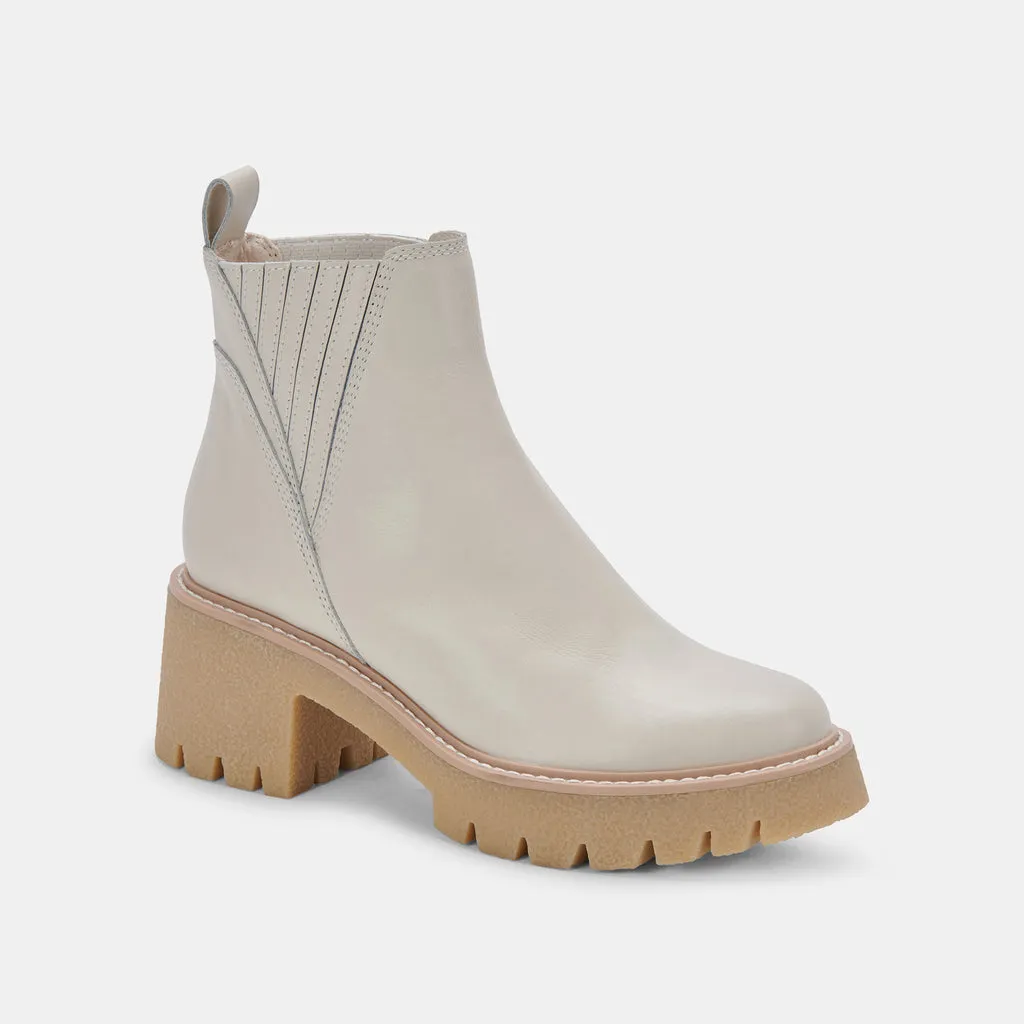 HARTE H2O BOOTS IVORY LEATHER– Dolce Vita 6770232361026