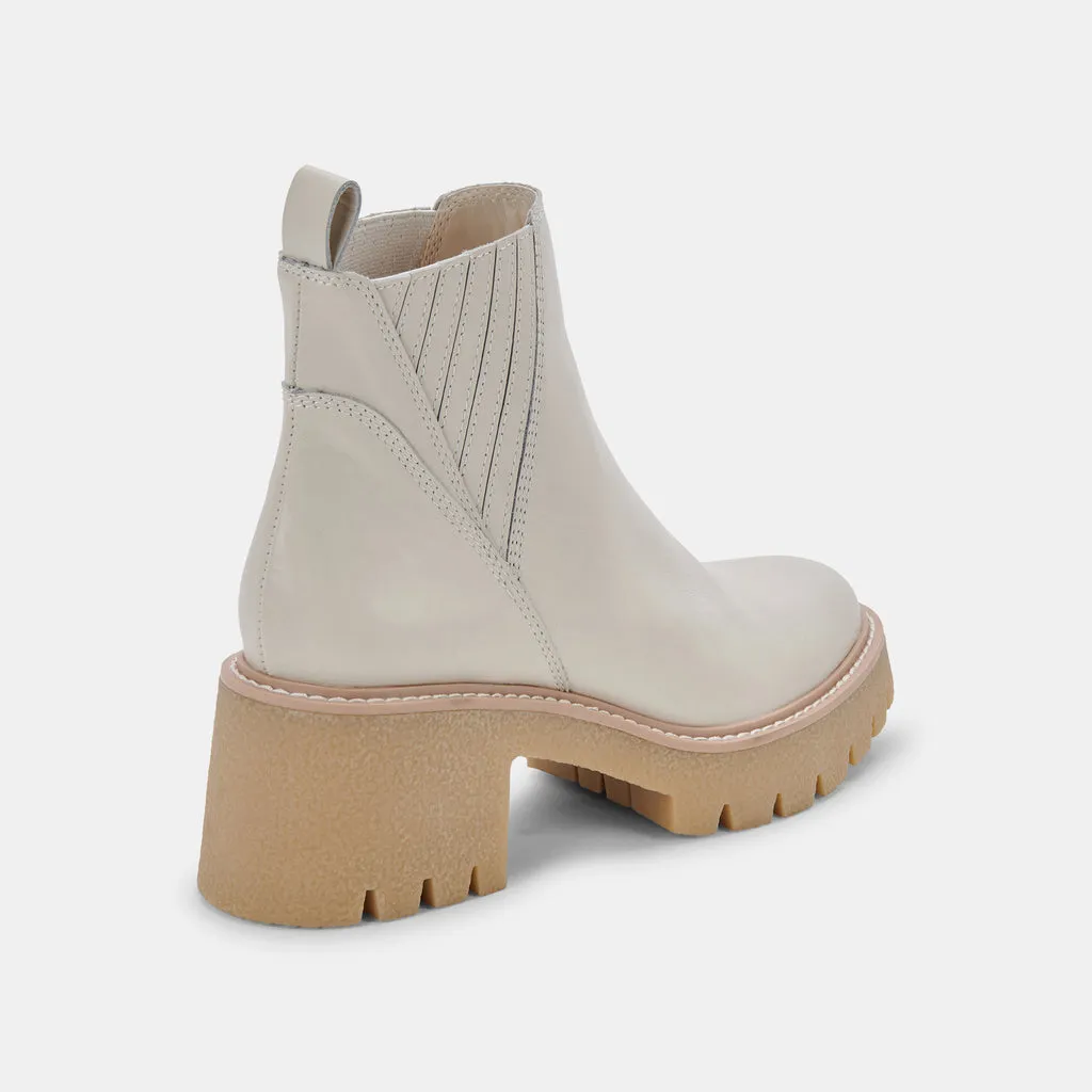 HARTE H2O BOOTS IVORY LEATHER– Dolce Vita 6770232361026