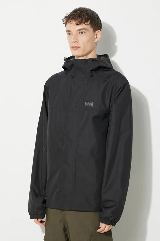 Helly Hansen jacket VANCOUVER men's black color