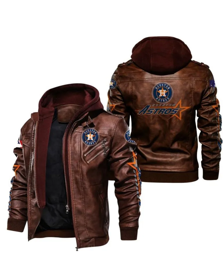 Houston Astros Leather Jacket - William Jacket