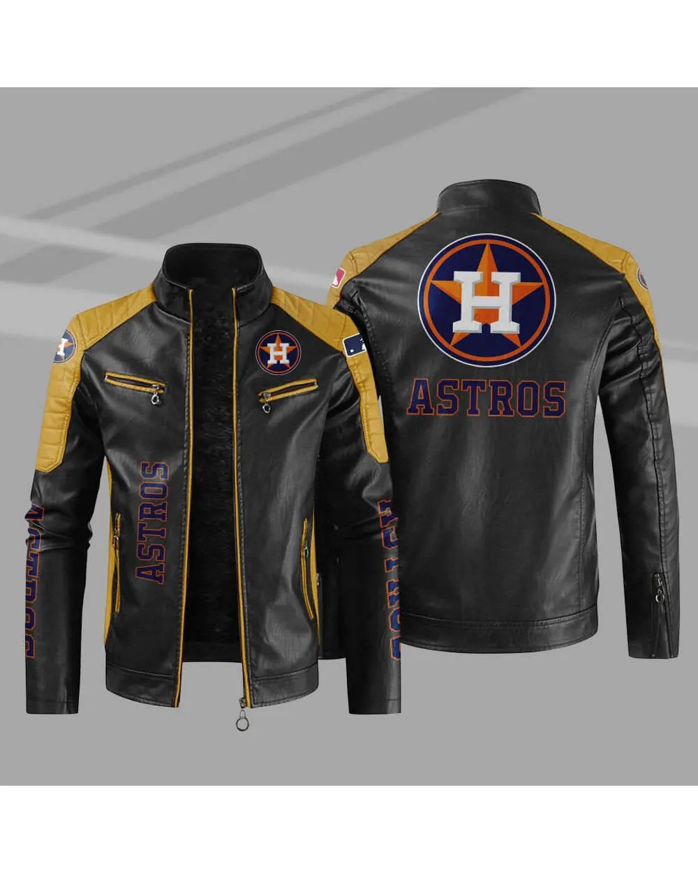 Houston Astros Leather Jacket - William Jacket