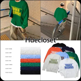 HUE  |[Huecloset]★Tower Record Knit (7 colors)