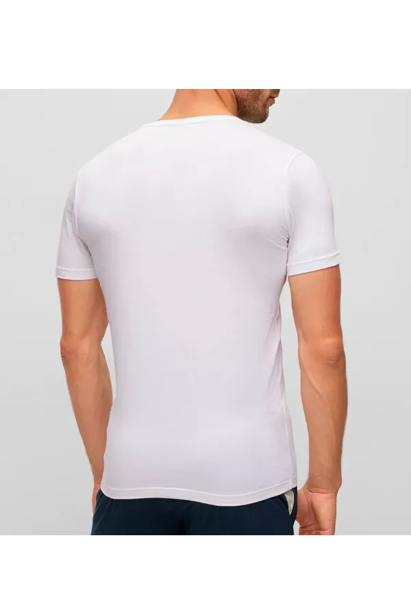 Hugo Boss 2-Pack Tee Side Logo White