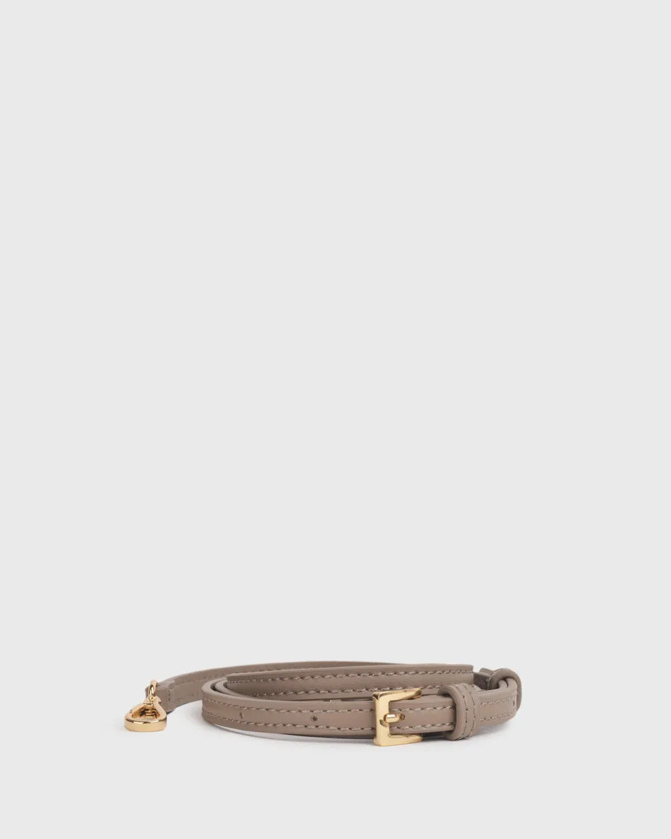 Iduna 10mm Adjustable Bag Strap (Taupe)