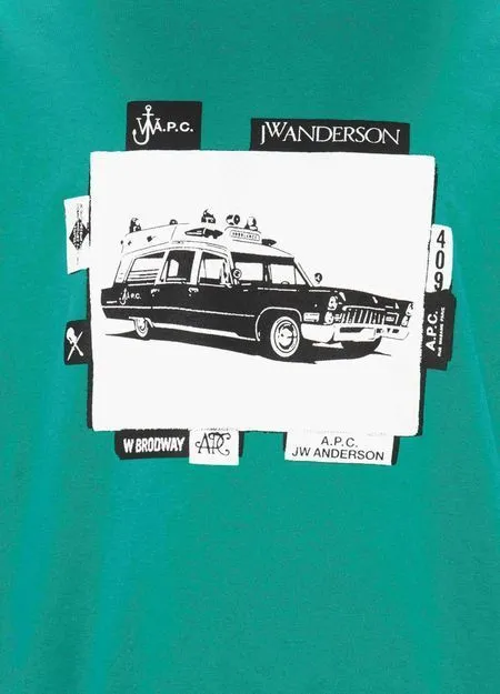 J W ANDERSON  |Cotton Short Sleeves Logo Designers T-Shirts