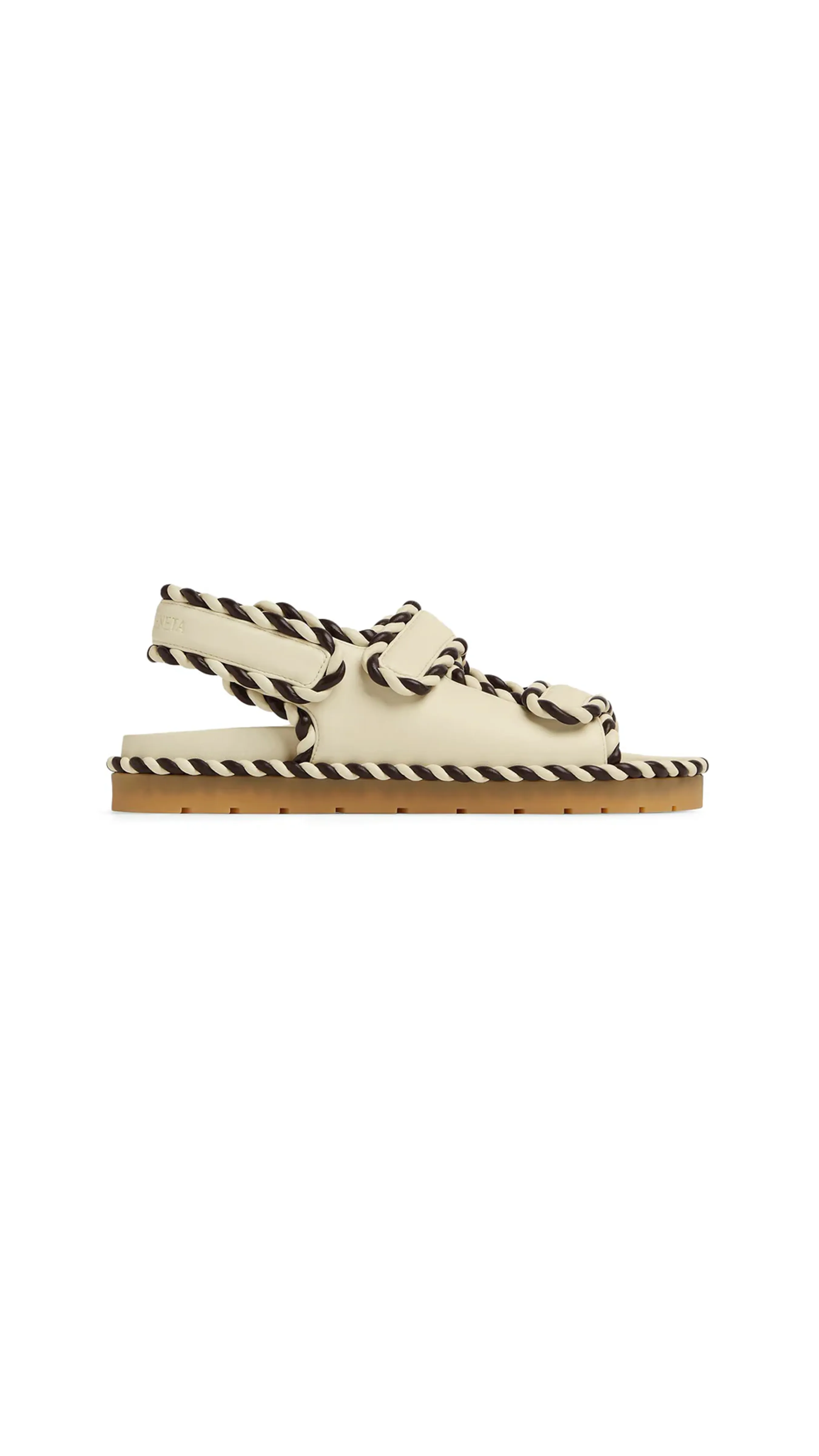 Jack Flat Sandal - String / Fondant