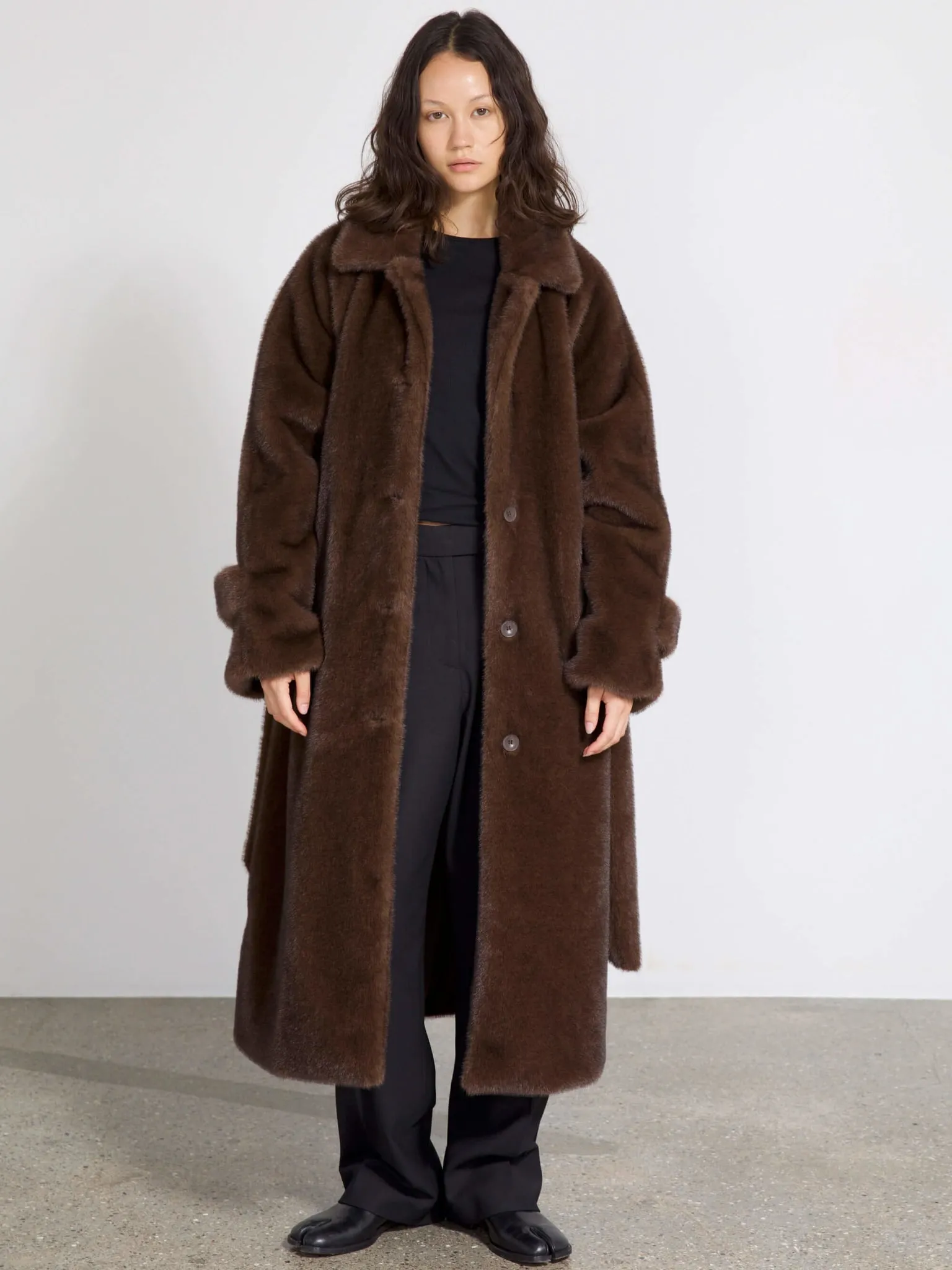 KELLY COAT - BROWN