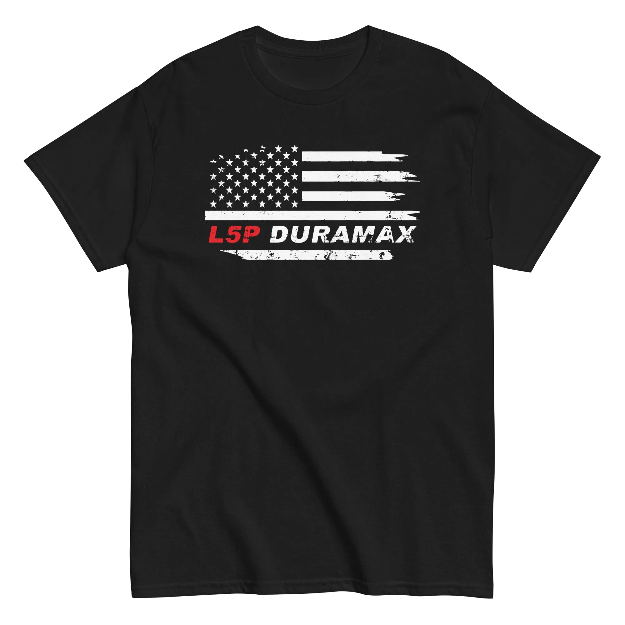 L5P Duramax T-Shirt With American Flag Design