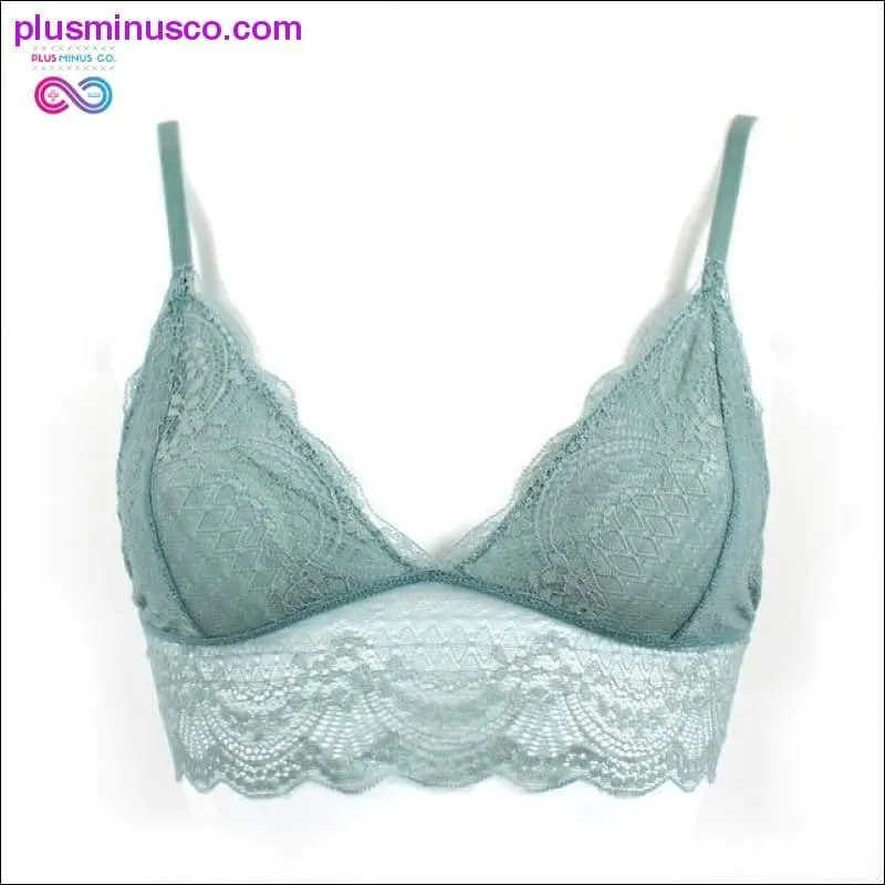 Ladies Lace Bralette Sexy Lingerie Underwear Intimate 3/4