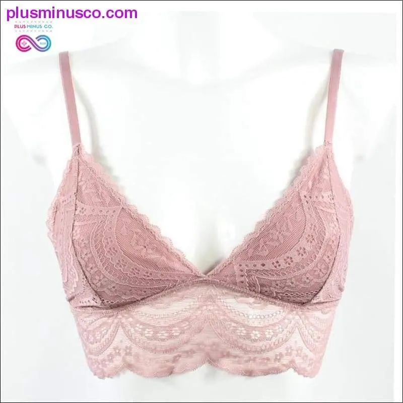 Ladies Lace Bralette Sexy Lingerie Underwear Intimate 3/4