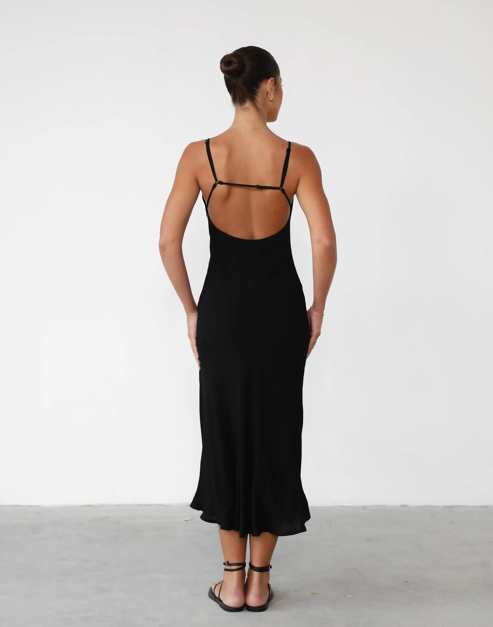 Leyton Maxi Dress (Black)