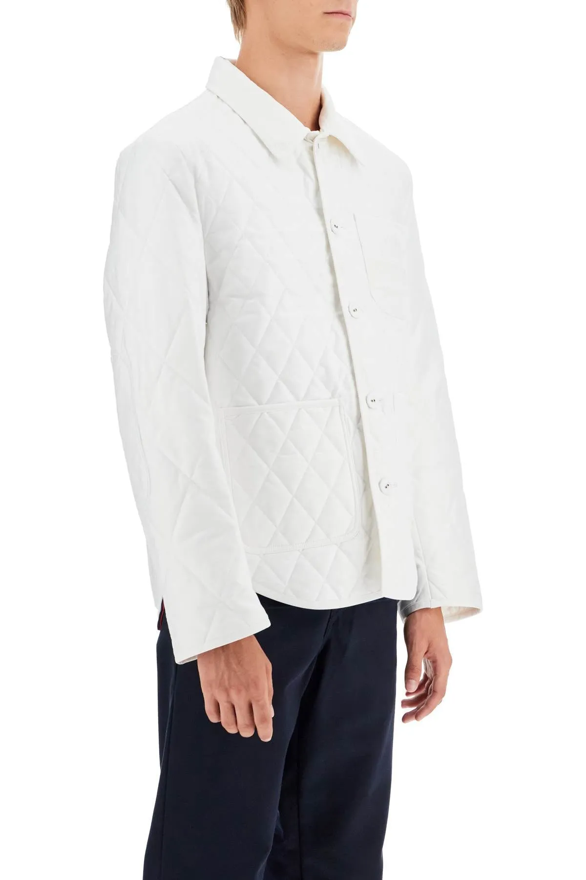 lightweight quilted cotton jacket