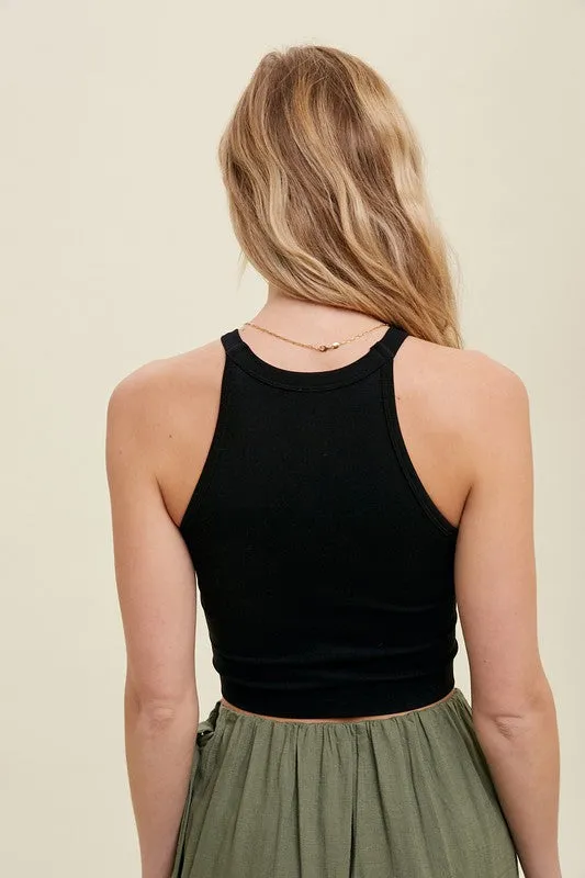 Maggie High Neck Bralette