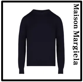 Maison Margiela  |Logo Designers Unisex Street Style Sweaters