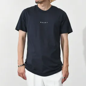 MARNI  |Plain Cotton Short Sleeves Logo Designers T-Shirts