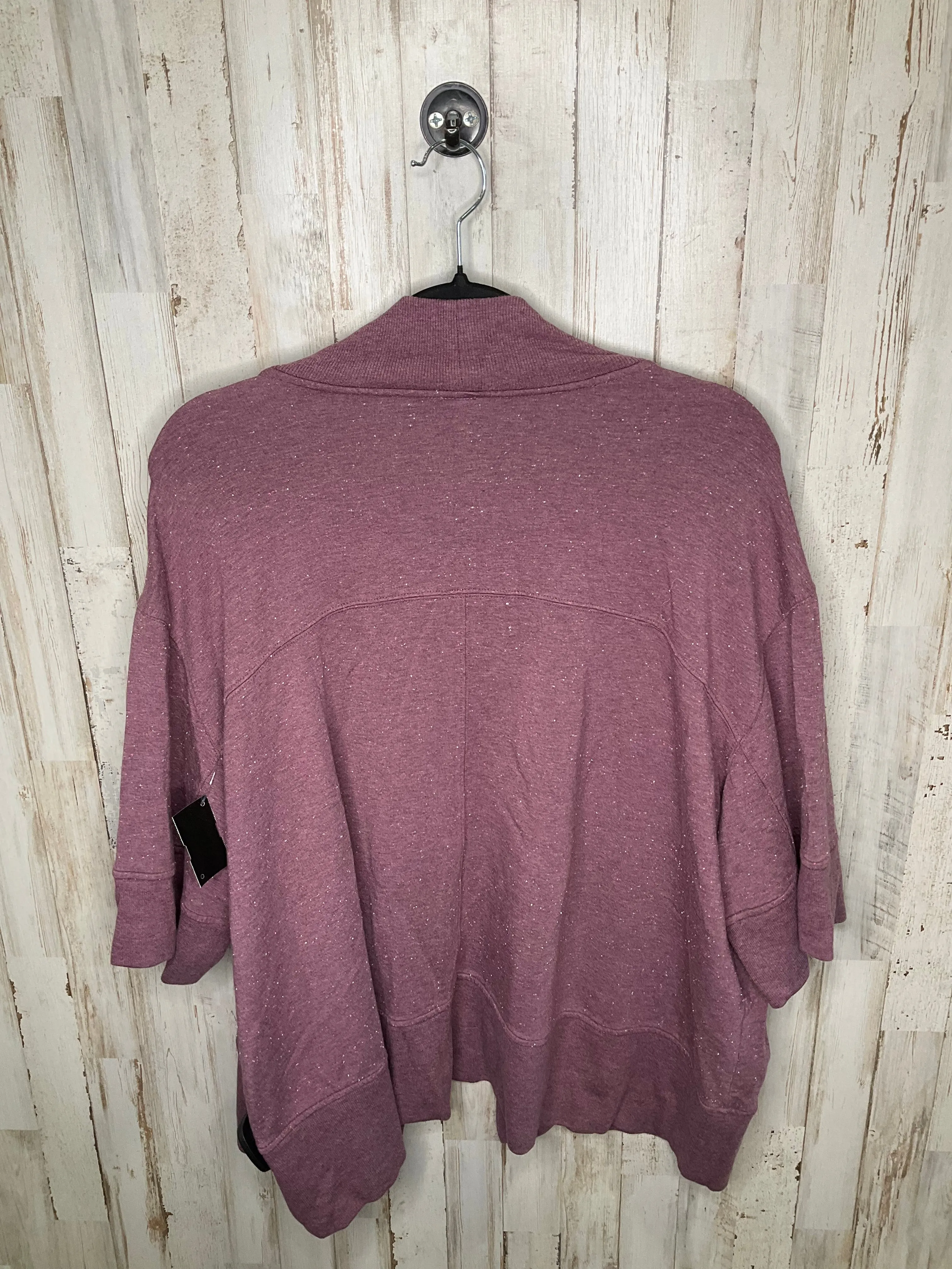 Mauve Sweater Cardigan Athleta, Size S