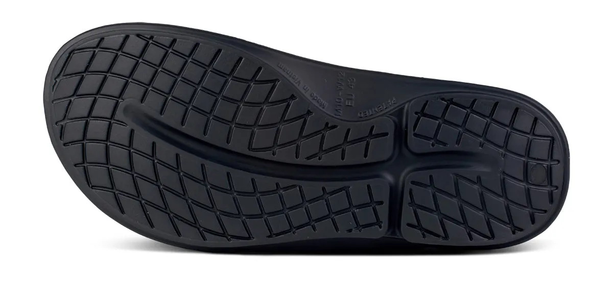 Men's OOahh Sport Flex Sandal - Black Labyrinth (SALE)