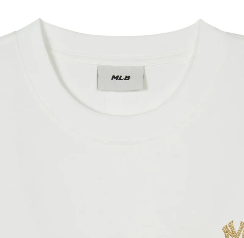 MLB Korea  |Unisex Street Style Cotton Logo T-Shirts