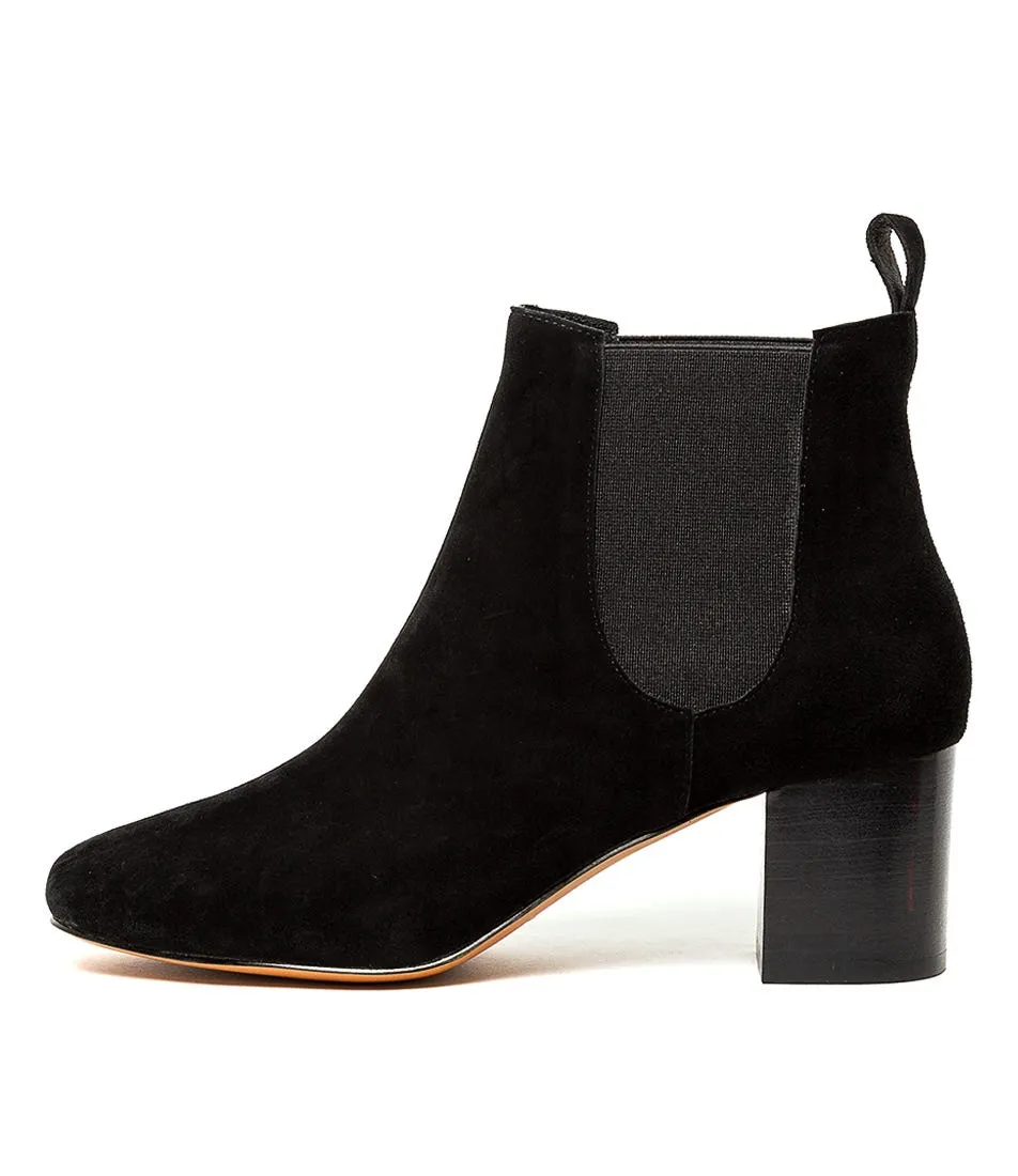 MOLLINI Char Black Black Heel Suede