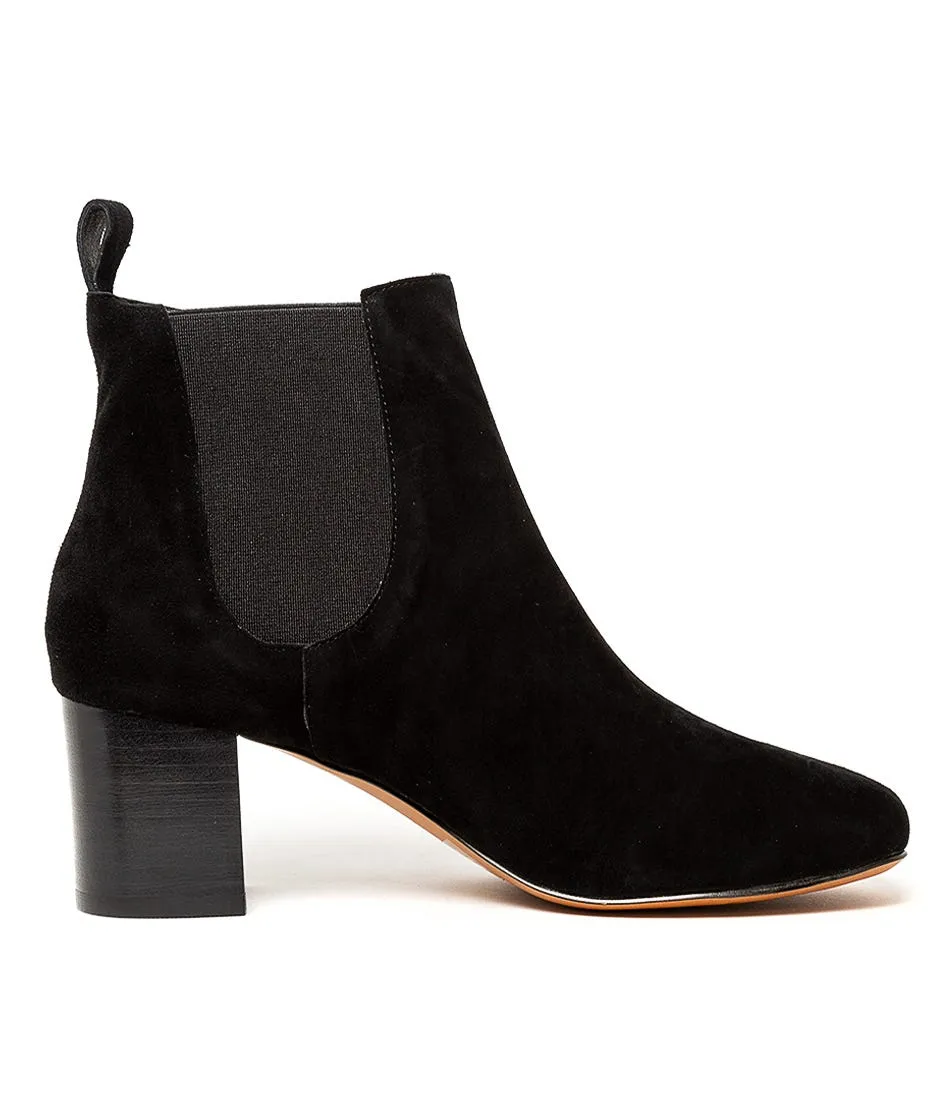 MOLLINI Char Black Black Heel Suede