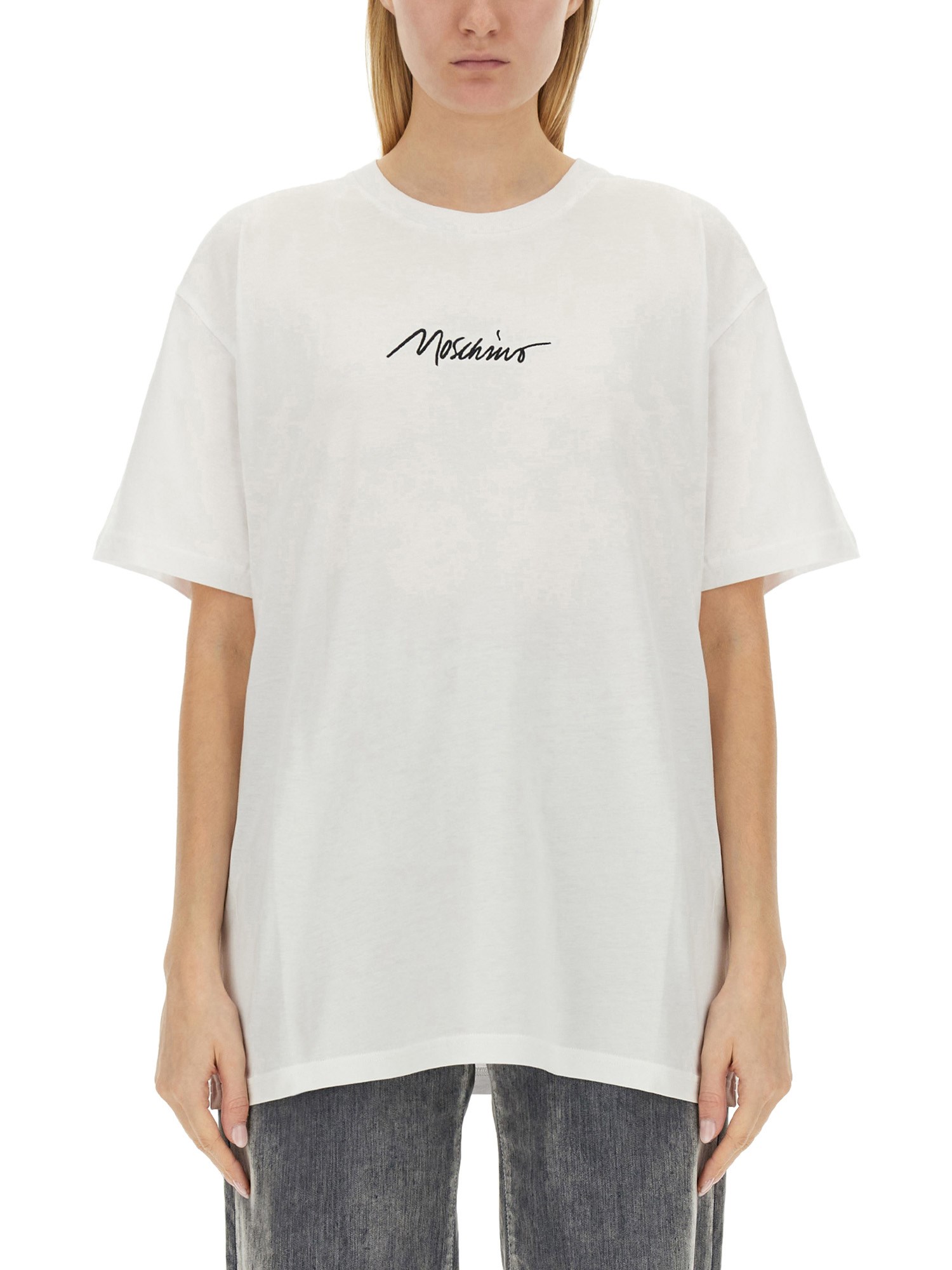 MOSCHINO    T-SHIRT CON LOGO