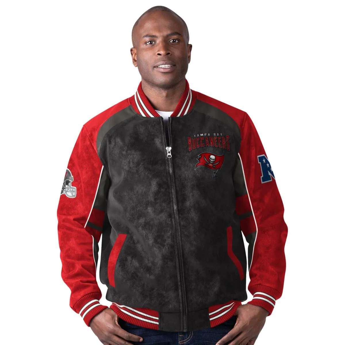 Nfl Buccaneers Suede Jacket - William Jacket