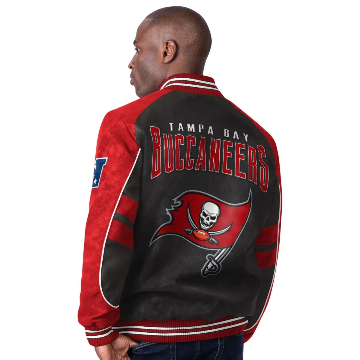 Nfl Buccaneers Suede Jacket - William Jacket