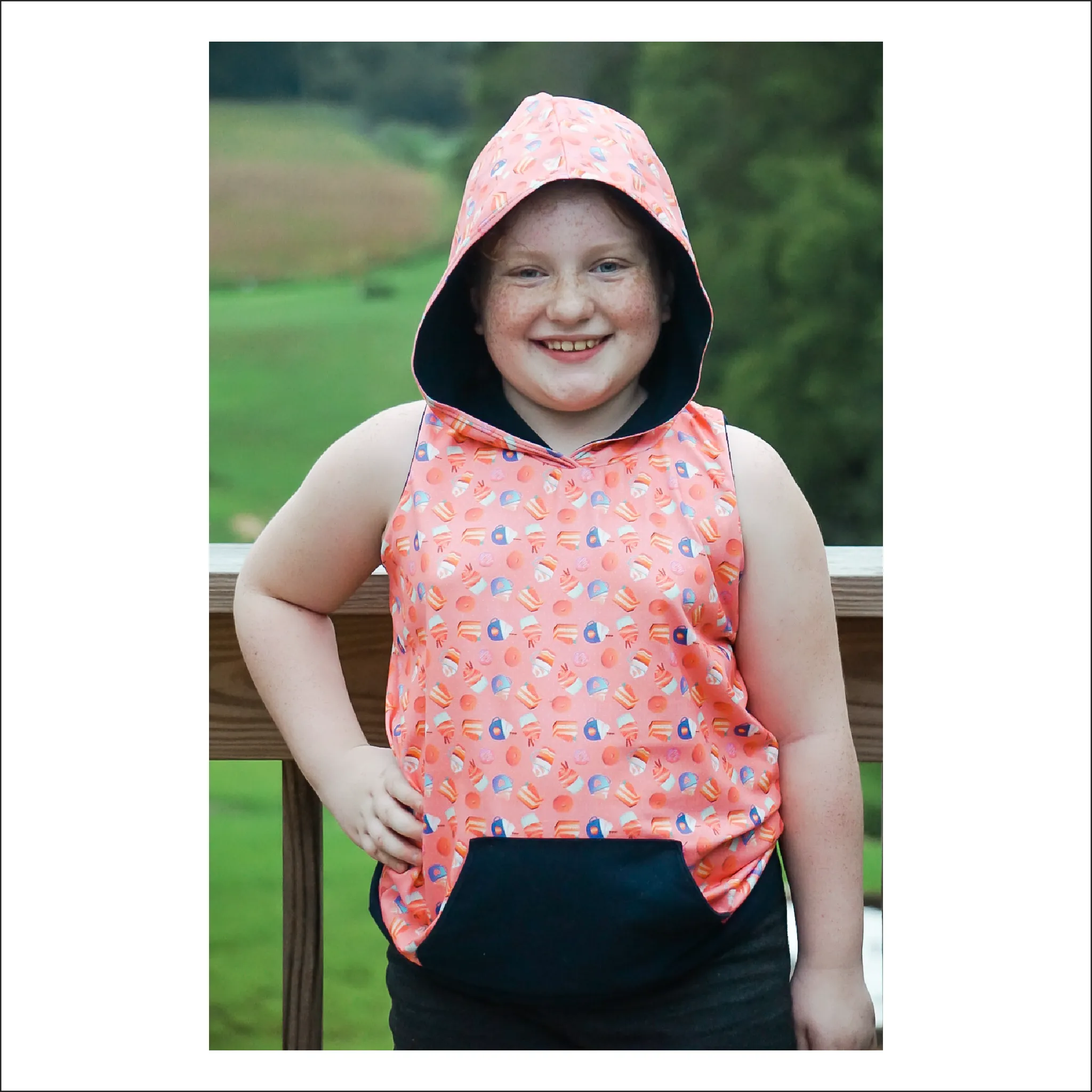 Northlake Tank + Muscle Tank | Newborn to Big Kid Sizes NB-18 | Beginner Level Sewing Pattern