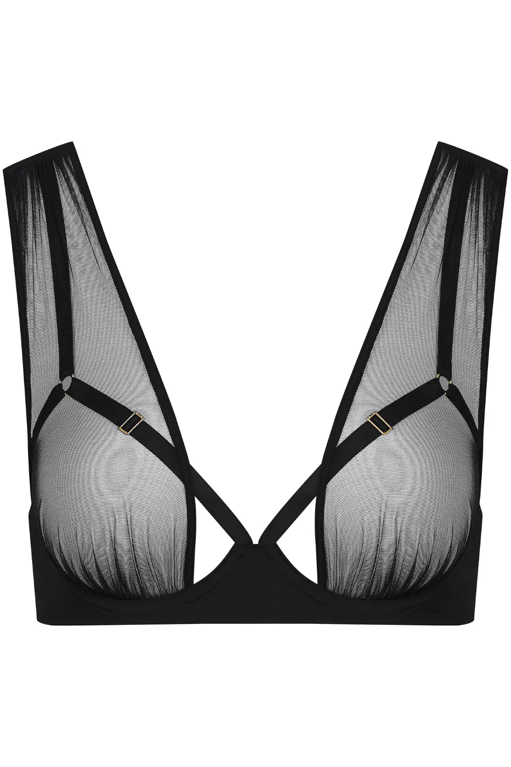 Nuit Fauve Underwired Openable Bra