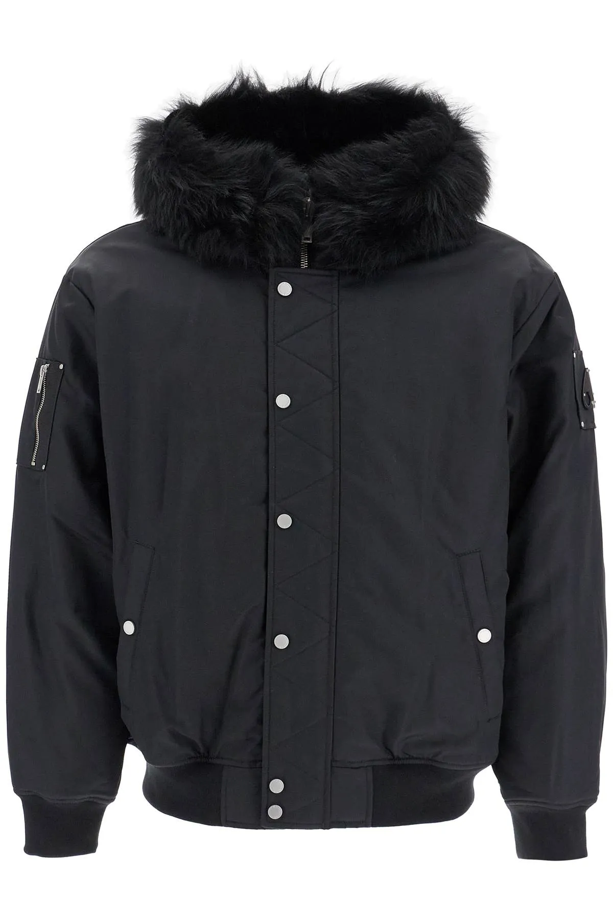 nylon denali bomber