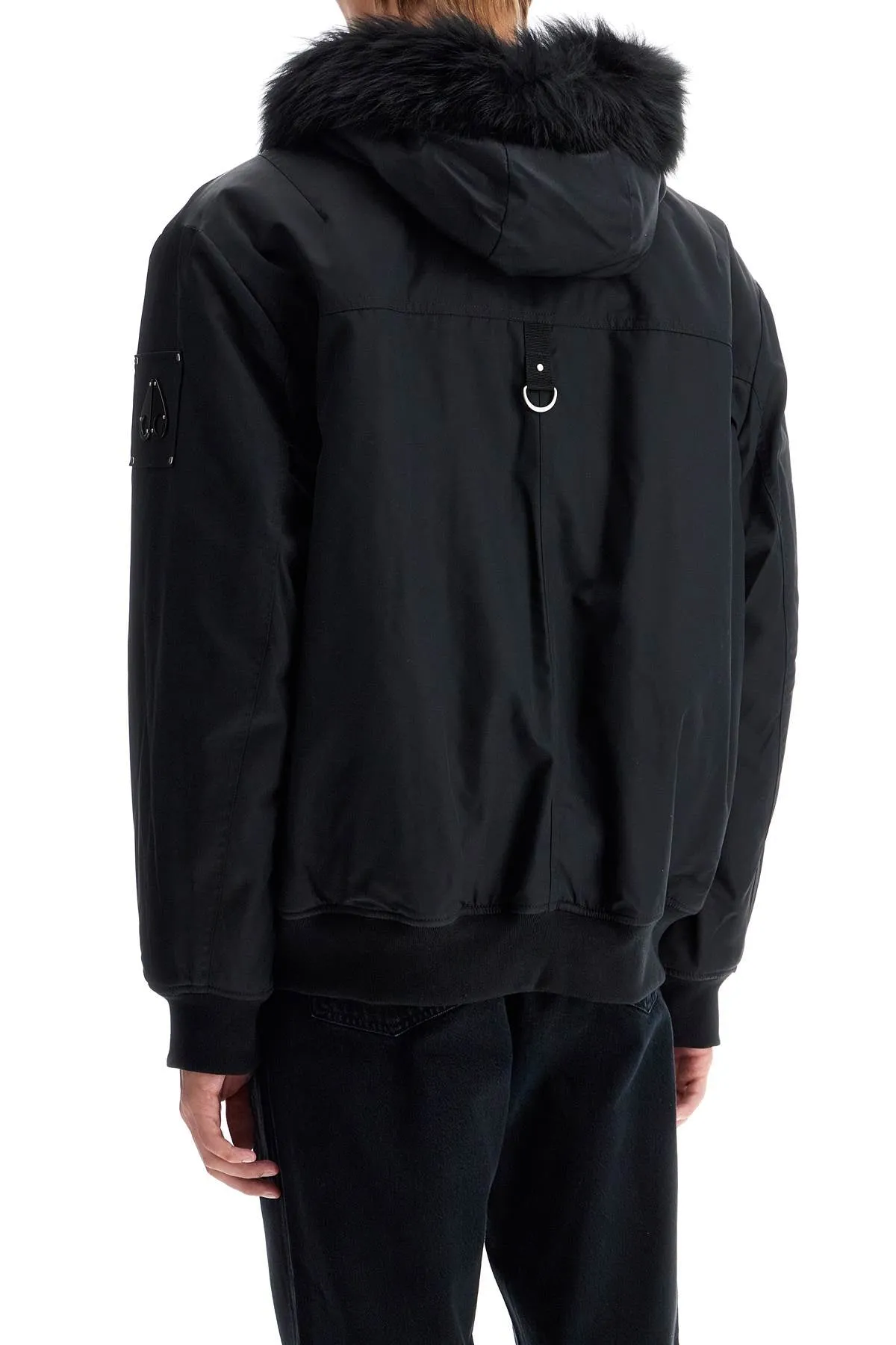 nylon denali bomber