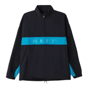 OBEY TITLE ANORAK JACKET // BLACK