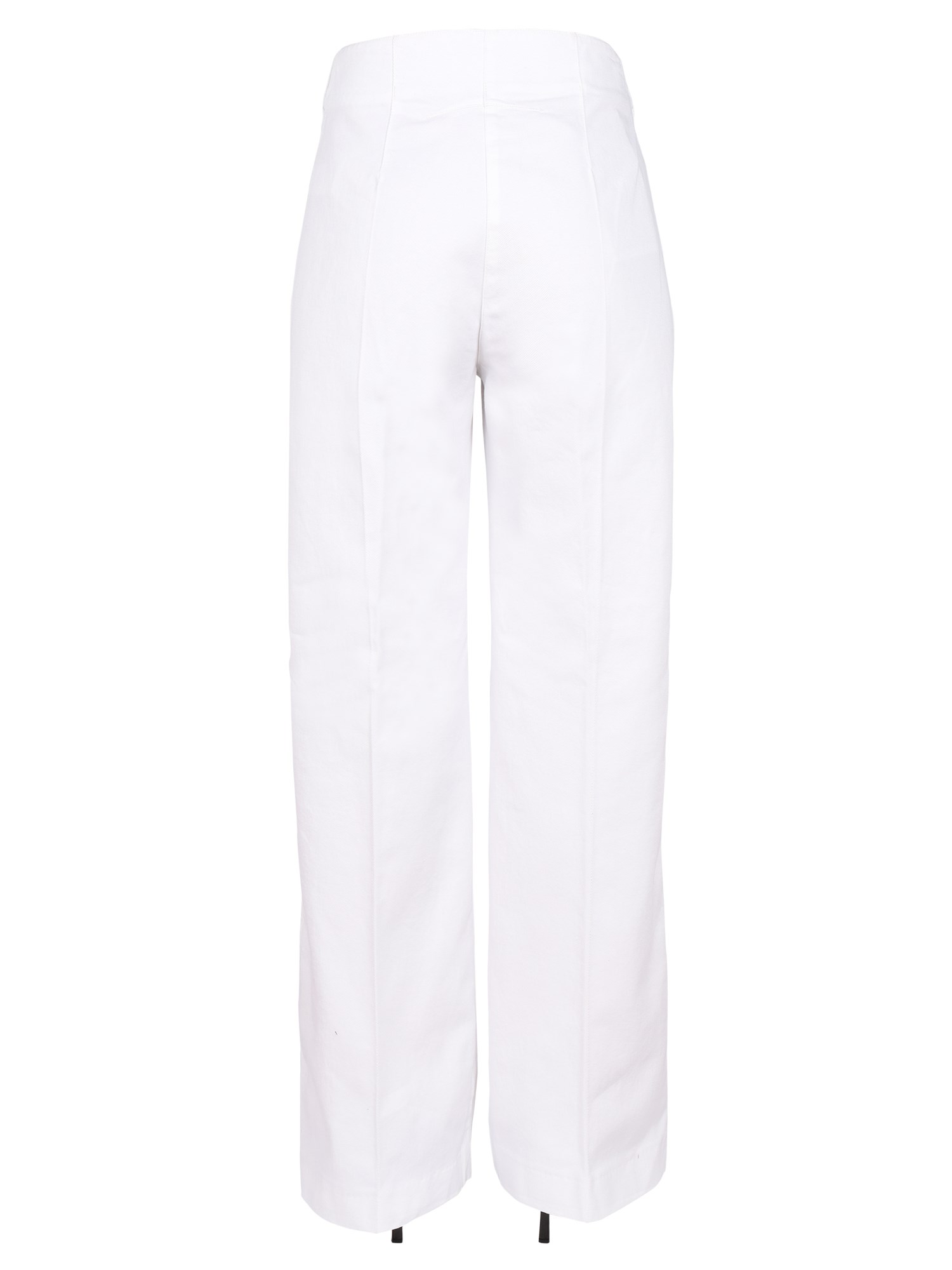 PATOU    STRAIGHT LEG COTTON PANTS