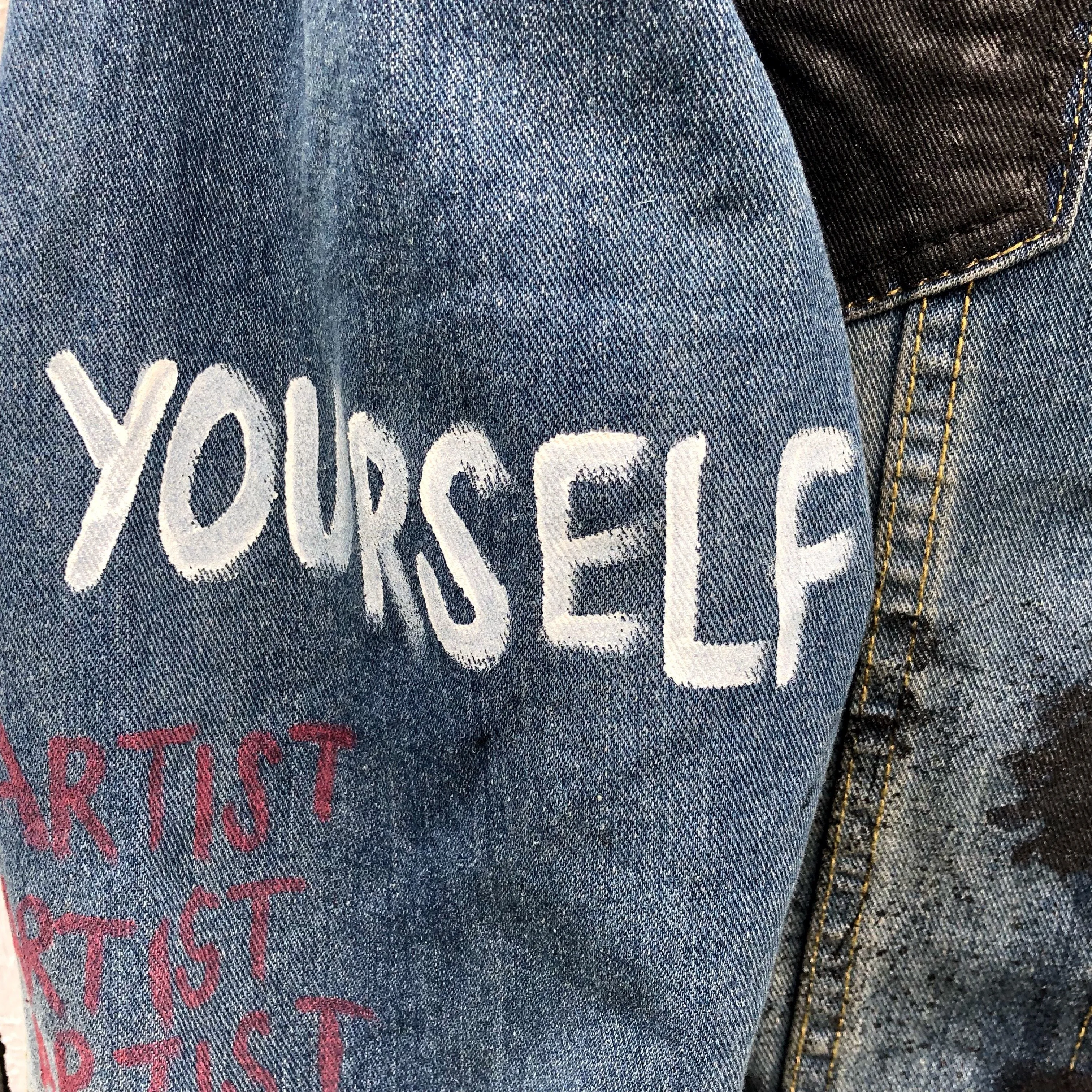 'PLAY HARD' DENIM JACKET - MEN