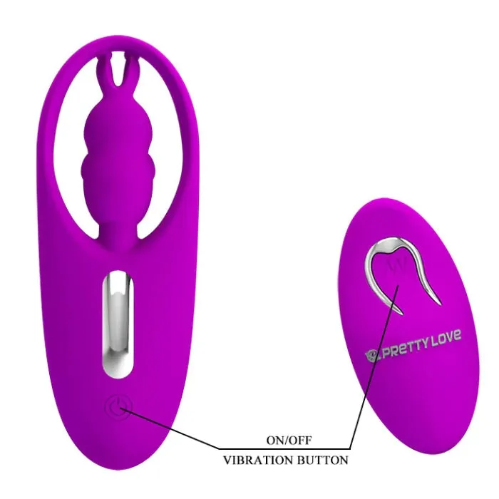 PRETTY LOVE REMOTE CONTROL PANTY VIBRATOR - WILD RABBIT