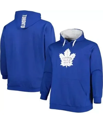 Profile Men's NHL Toronto Maple Leafs Big & Tall Fleece Pullover Hoodie