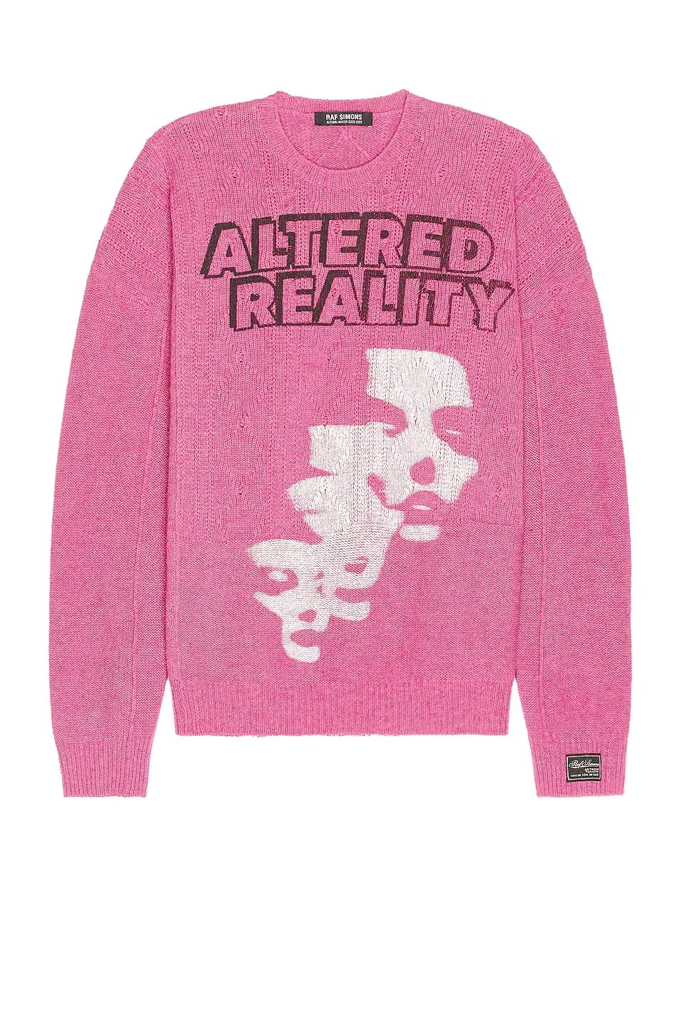 RAF SIMONS  |Wool Street Style Long Sleeves Designers Sweaters