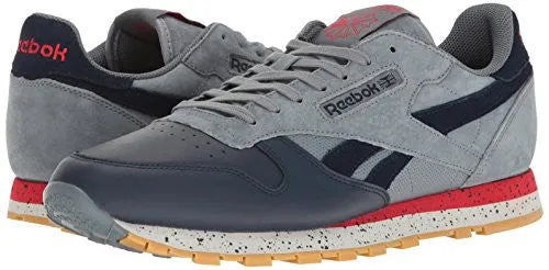 Reebok Men's CL Leather SM Fashion Sneaker-reebok