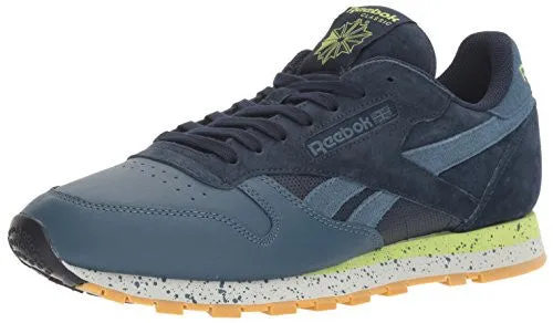 Reebok Men's CL Leather SM Fashion Sneaker-reebok