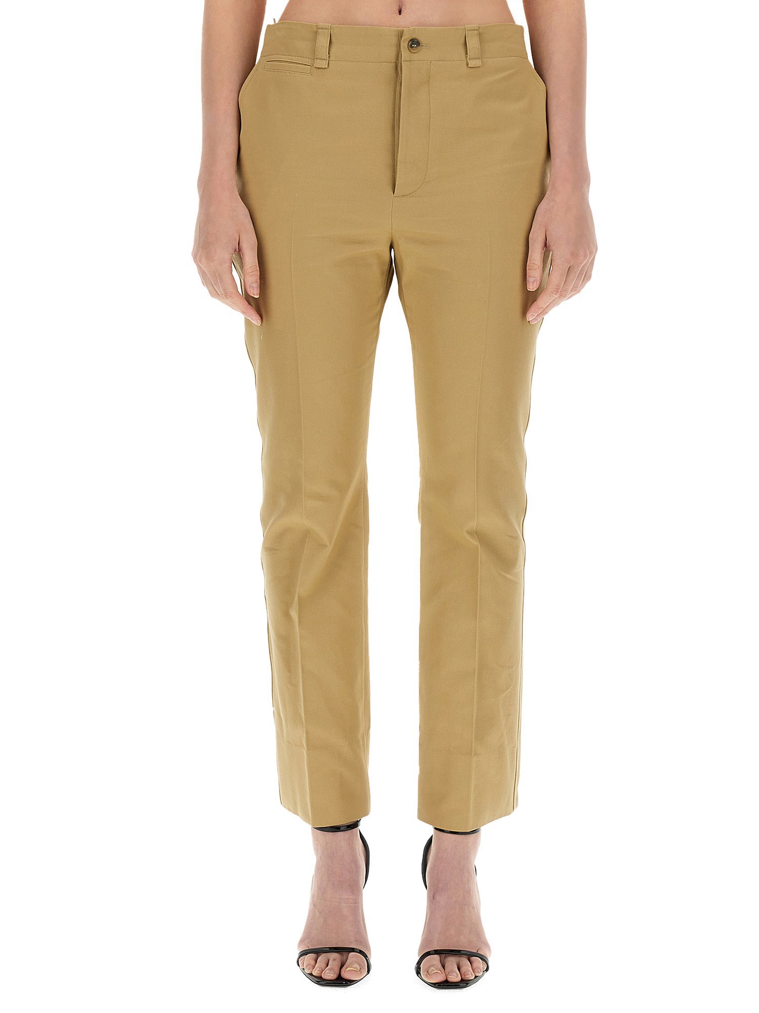 SAINT LAURENT    COTTON DRILL PANTS