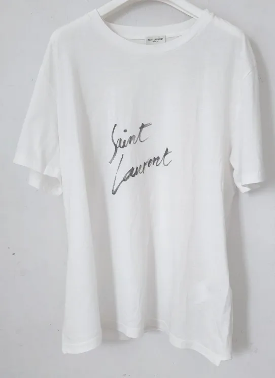 Saint Laurent  |SAINT LAURENT SIGNATURE T-SHIRT