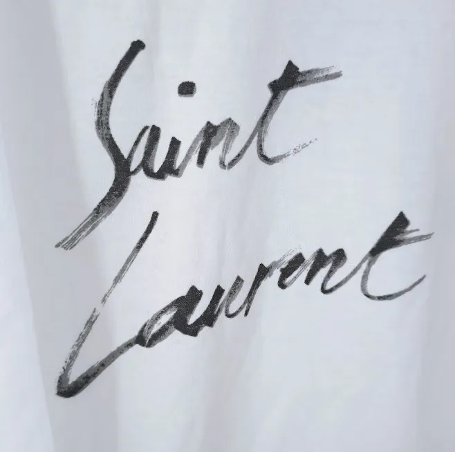 Saint Laurent  |SAINT LAURENT SIGNATURE T-SHIRT