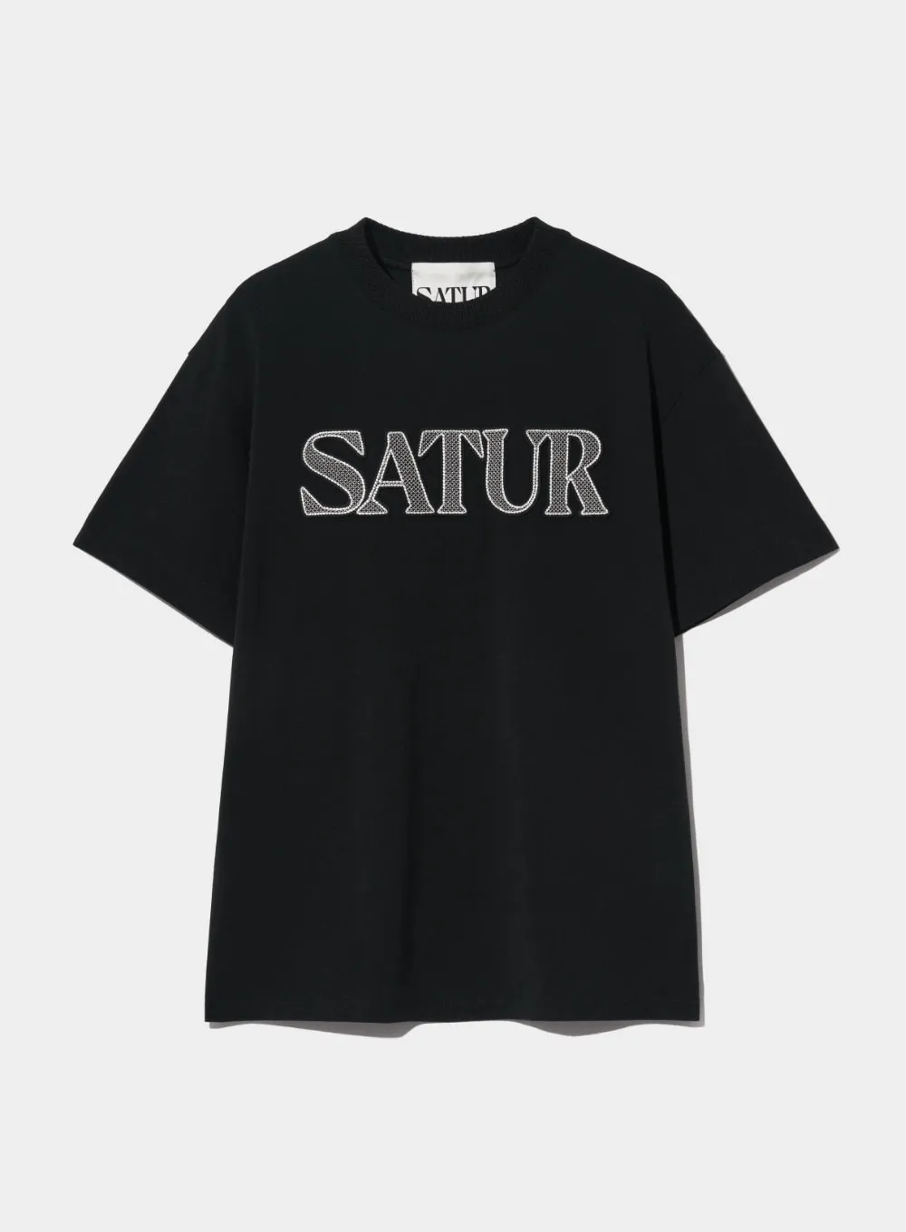 SATUR  |Crew Neck Unisex Street Style U-Neck Plain Cotton