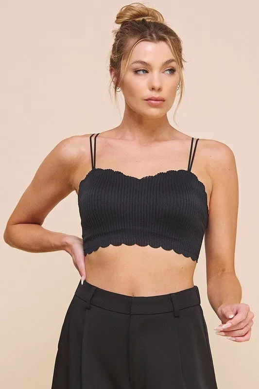 Scallop Bralette