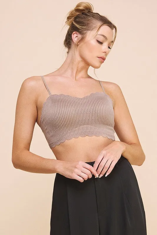 Scallop Bralette