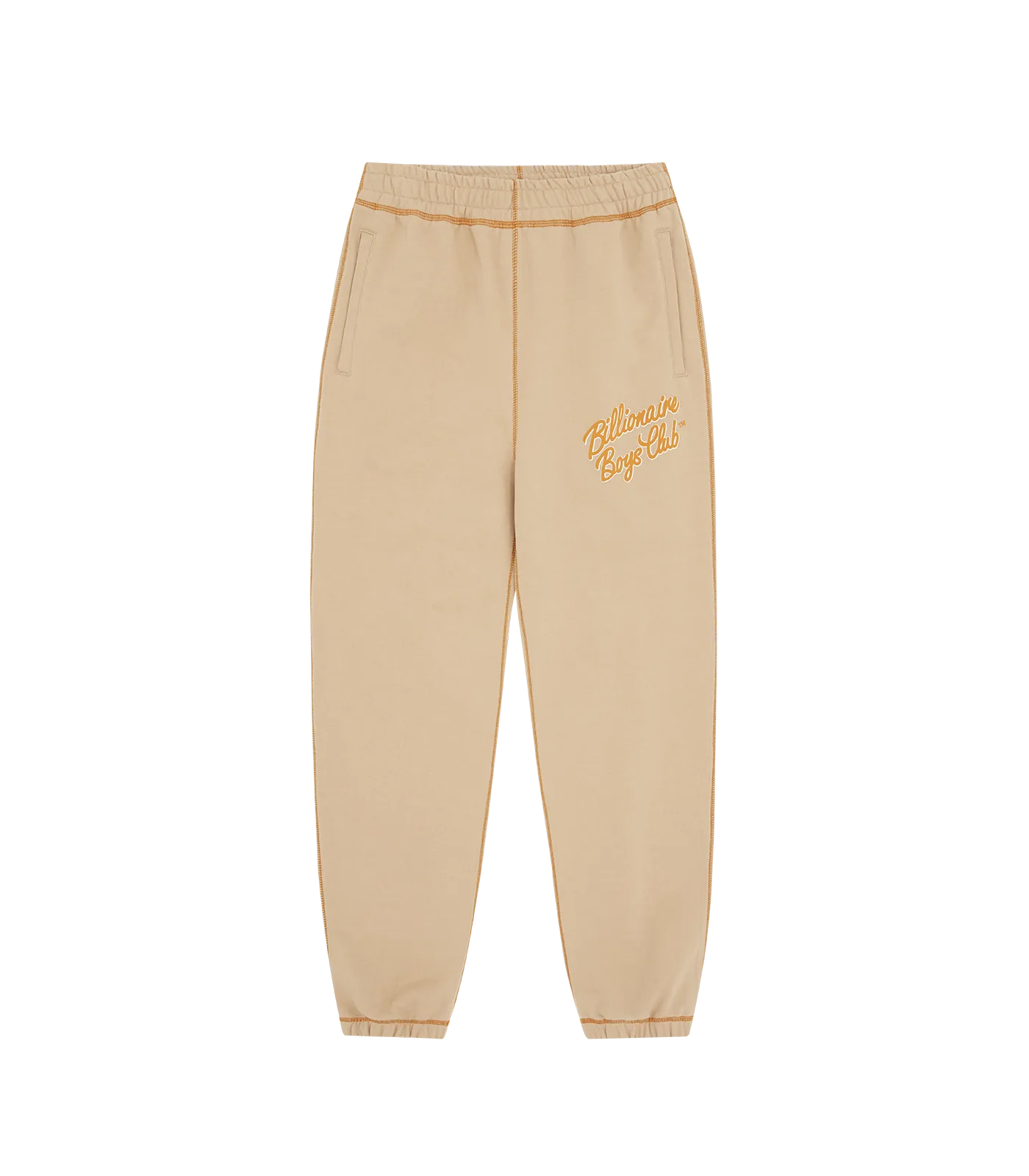 SCRIPT LOGO SWEATPANTS - TAN