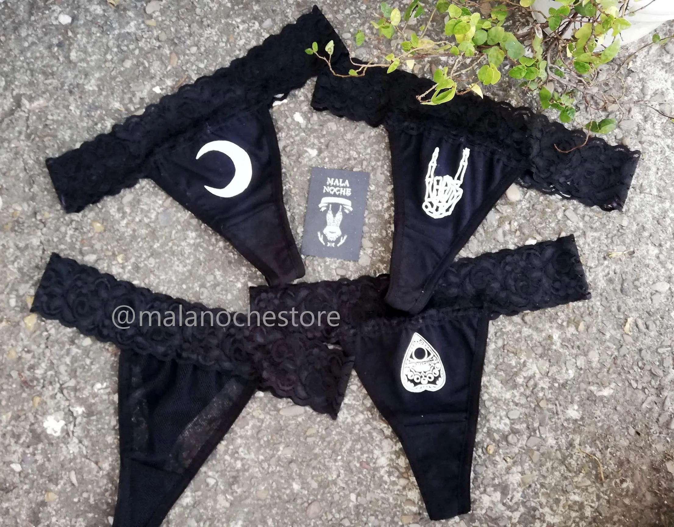 Set Panties Goth