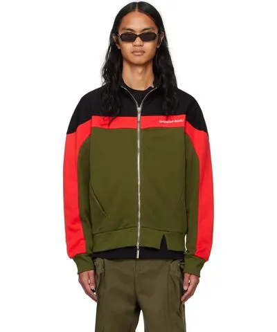 SPENCER BADU Green Bowl Track Jacket