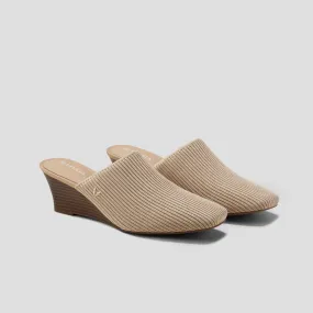   Square-Toe Wedge Mules (Margot Wedge Mules)